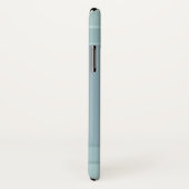 おしゃれな幾何学スクエア(淡い青) Case-Mate iPhoneケース (裏面/右)