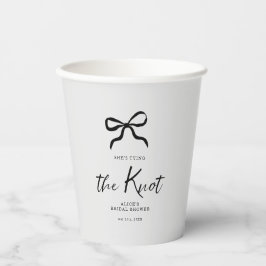 おしゃれな彼女は結婚する ブラックボウの結婚前パーティー 紙コップ