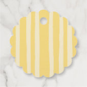 おしゃれな手描き That's Amore ブライダルシャワー フェイバータグ (裏面)