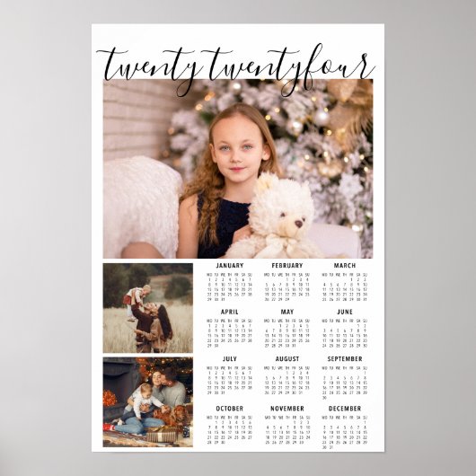 おしゃれな手書きの2019年 ポスター (正面)