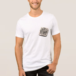おしゃれな文字がプリントされたメンズTシャツ トライブレンドTシャツ
