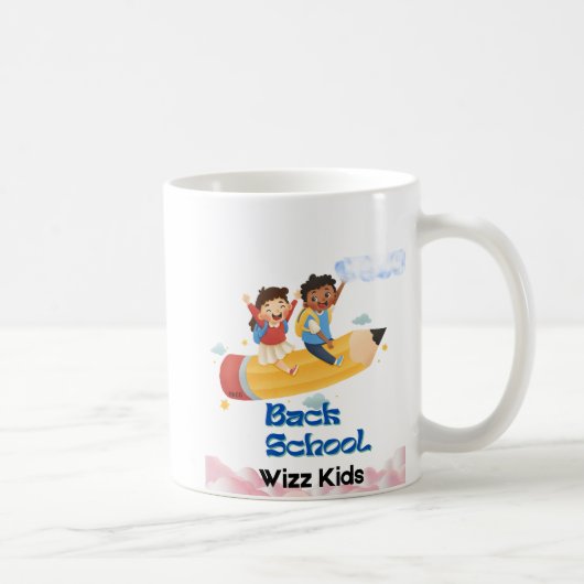 おしゃれな新学期11ozマグカップ コーヒーマグカップ (右)