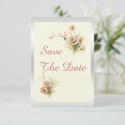 おしゃれな春の花　90歳の誕生日 セーブザデート (スタンド正面)