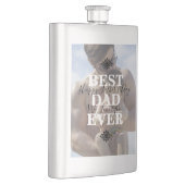 おしゃれな最高の父の日フォトクラシック フラスク (右)