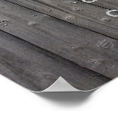 おしゃれな木製インスタグラム写真ハッシュタグ結婚式看板 ポスター (角)