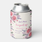 おしゃれな水彩アイスクリーム ブライダルシャワー 缶クーラー (缶正面)