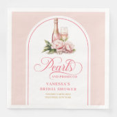 おしゃれな水彩タオル　結婚前お披露目パーティーの名前 (正面)