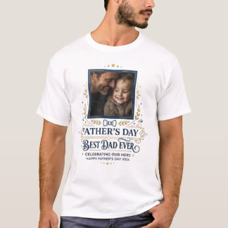 おしゃれな父の日フォトTシャツ|パパへのギフト Tシャツ