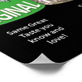 おしゃれな牛ポスター ポスター (角)