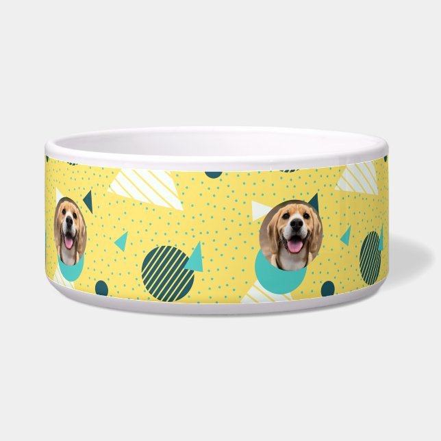 おしゃれな犬好きギフト ペットアクセサリー パーソナライズド ファン ボウル (右)