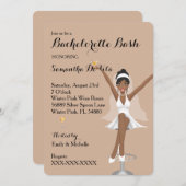 おしゃれな独身最後の夜のカスタムパーティー招待状 招待状 (正面/裏面)