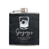 おしゃれな独身最後の夜 フラスク (正面)