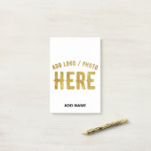 おしゃれな現代風カスタマイズ可能 白 検証済み ブランド ポストイット (デスク上)