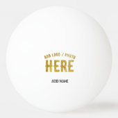 おしゃれな現代風カスタマイズ可能 白 検証済み ブランド 卓球ボール (裏面)