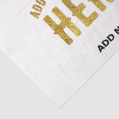 おしゃれな現代風 カスタマイズ可能 白 検証済み ブランド 薄葉紙 (詳細)