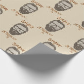 おしゃれな理容室のグラフィックタイプ ラッピングペーパー (角)