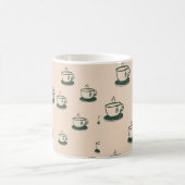 おしゃれな紅茶好きのためのマグカップ コーヒーマグカップ (中央)