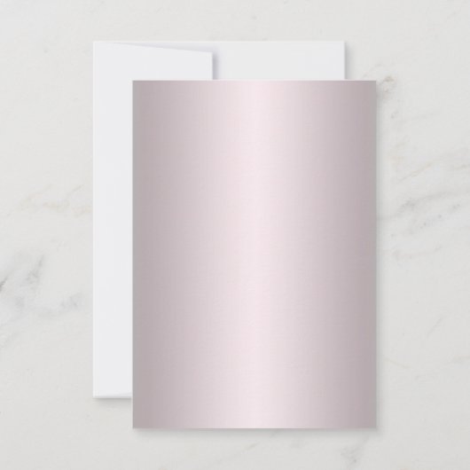 おしゃれな紫の花のセンスある結婚式のご案内カード 招待状 (裏面)