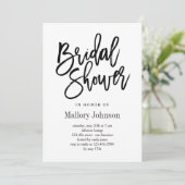 おしゃれな結婚前お披露目パーティーの招待状 招待状 (スタンド正面)