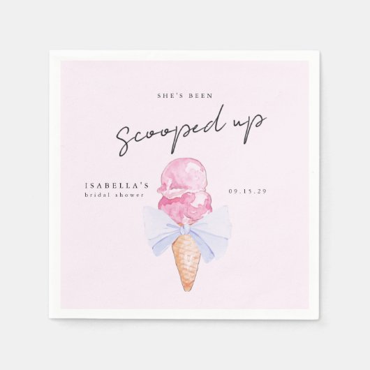 おしゃれな結婚前お祝いパーティー招待状 スタンダードカクテルナプキン (正面)