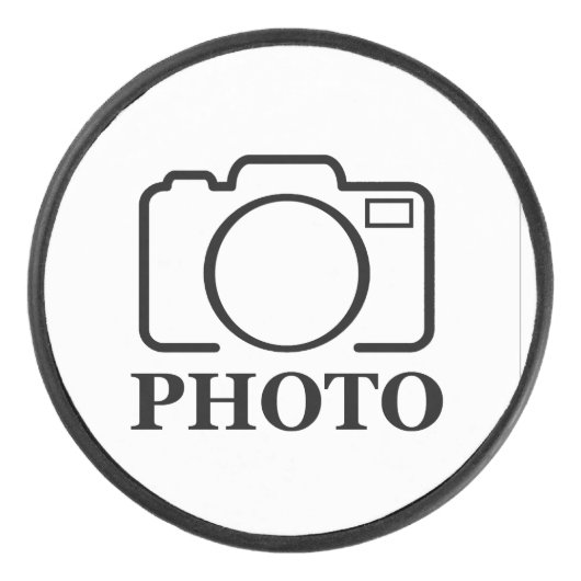 おしゃれな結婚式のデザインにあなただけの写真を アイスホッケーパック (正面)