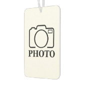 おしゃれな結婚式のデザインにあなただけの写真を カーエアーフレッシュナー (左)