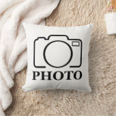 おしゃれな結婚式のデザインにあなただけの写真を クッション (ブランケット)