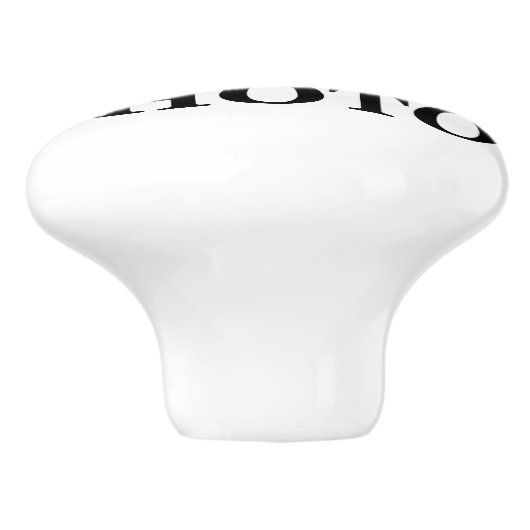 おしゃれな結婚式のデザインにあなただけの写真を セラミックノブ (側面)