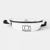 おしゃれな結婚式のデザインにあなただけの写真を ファニーパック (正面)