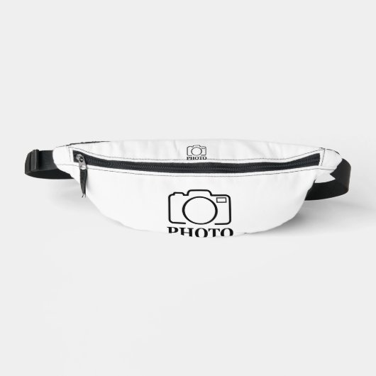 おしゃれな結婚式のデザインにあなただけの写真を ファニーパック (正面)