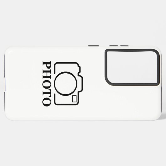 おしゃれな結婚式のデザインにあなただけの写真を SAMSUNG GALAXYケース (左側面)