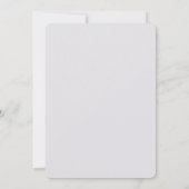 おしゃれな結婚式の予告 シンプルでモダン セーブザデート (裏面)