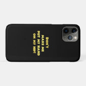 おしゃれな腰に手を当てるジョーク Case-Mate iPhoneケース (裏面(横))