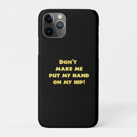 おしゃれな腰に手を当てるジョーク Case-Mate iPhoneケース (裏)