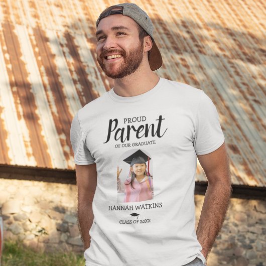 おしゃれな自慢の保護者 幼稚園の卒業 Tシャツ