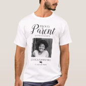 おしゃれな自慢の親の卒業Tシャツ Tシャツ (正面)