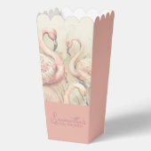 おしゃれな花嫁のシャワー ポップコーン ギフト ボックス (正面)