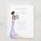 おしゃれな花嫁のブライズシャワー招待状 招待状 (正面)