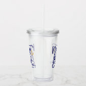 おしゃれな花嫁 海岸 バチェロレッテパーティー アクリルタンブラー (右)