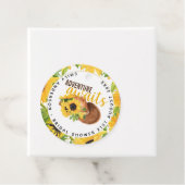 おしゃれな花束を贈ろう！ ラスティックひまわり ウェディングシャワーのお祝い フェイバータグ (インサイチュ)