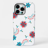 おしゃれな花柄デザイン  iPhoneケース (裏面)