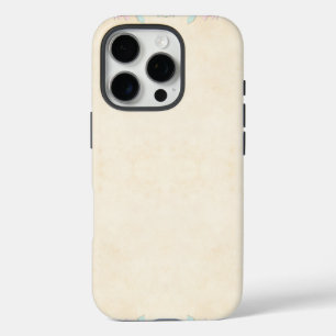 おしゃれな花柄 iPhone 16 PROケース