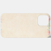 おしゃれな花柄 Case-Mate iPhoneケース (裏面 (横))