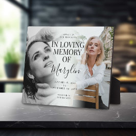 おしゃれな葬儀 追悼 フォトギャラリー Before & After フォトプラーク