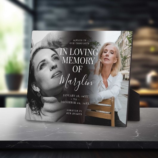 おしゃれな葬儀 追悼 フォトギャラリー Before & After フォトプラーク