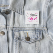 おしゃれな誕生日の女の子のピンバッジ お祭りのパーティーの記念品 缶バッジ (インサイチュ)