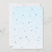 おしゃれな誕生日・バッシュ・ボーイズ 招待状 (裏面)