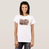 おしゃれな赤いTOO PRETTY カスタムTシャツ Tシャツ (正面フル)