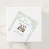 おしゃれな農家の花嫁のプレシャワーパーティー フェイバータグ (インサイチュ)