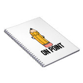 おしゃれな鉛筆のユーモア ノートブック (右側)